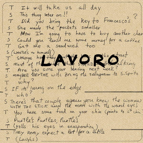 Sean Bergin - Lavoro Sean Bergin - Lavoro