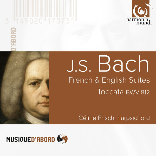 Céline Frisch|Bach: French & English Suites, Toccata, BW. 812