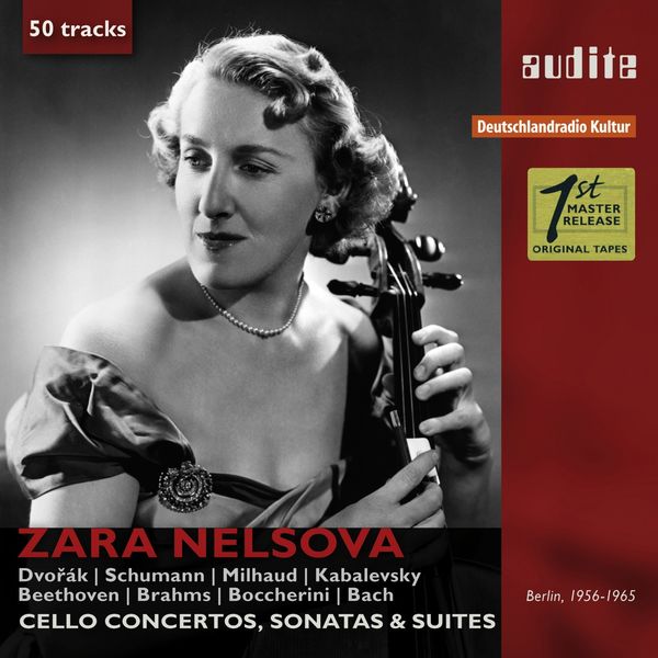 Zara Nelsova|Portrait Zara Nelsova  (Cello Concertos, Sonatas & Suites)