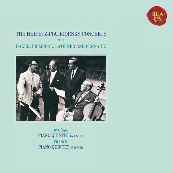 Jascha Heifetz - Dvorák: Piano Quintet No. 2 in A Major, Op. 81 - Franck: Piano Quintet in F Minor ((Heifetz Remastered)) Jascha Heifetz - Dvorák: Piano Quintet No. 2 in A Major, Op. 81 - Franck: Piano Quintet in F Minor ((Heifetz Remastered))