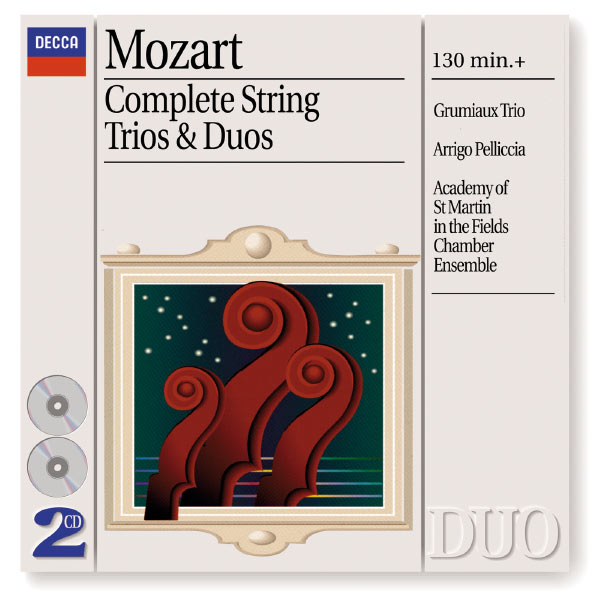 Grumiaux Trio - Mozart: Complete Strings Trios & Duos Grumiaux Trio - Mozart: Complete Strings Trios & Duos