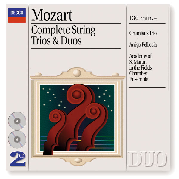 Grumiaux Trio|Mozart: Complete Strings Trios & Duos