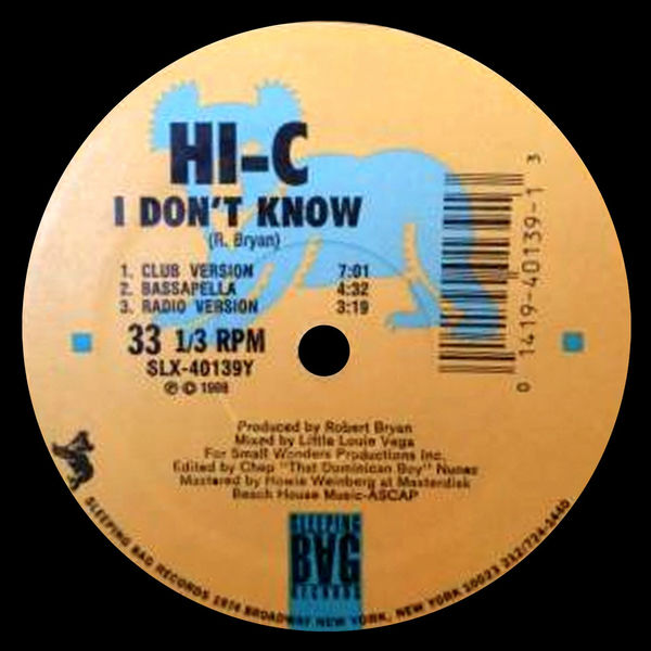 Hi-C|I Dont Know