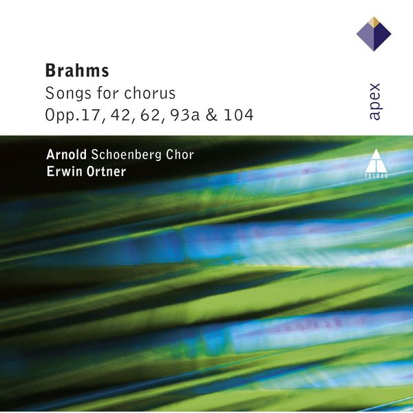 Arnold Schönberg Choir|Brahms : Lieder & Romanzen - Secular Choruses