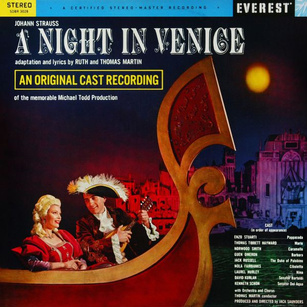 Thomas Martin|Strauss: A Night in Venice  (Transferred from the Original Everest Records Master Tapes)