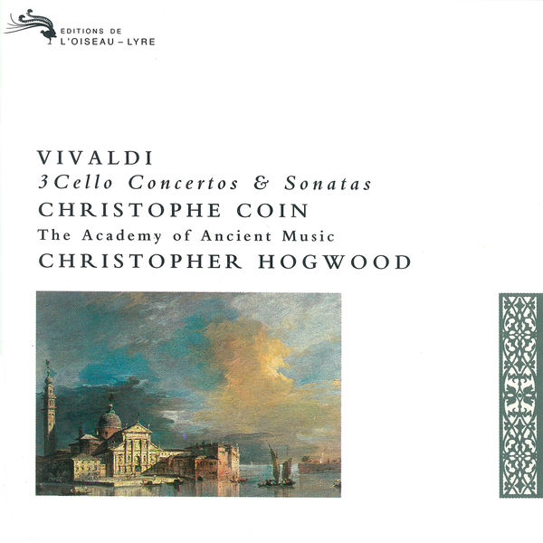 Christophe Coin|Vivaldi: 3 Cello Concertos & Sonatas