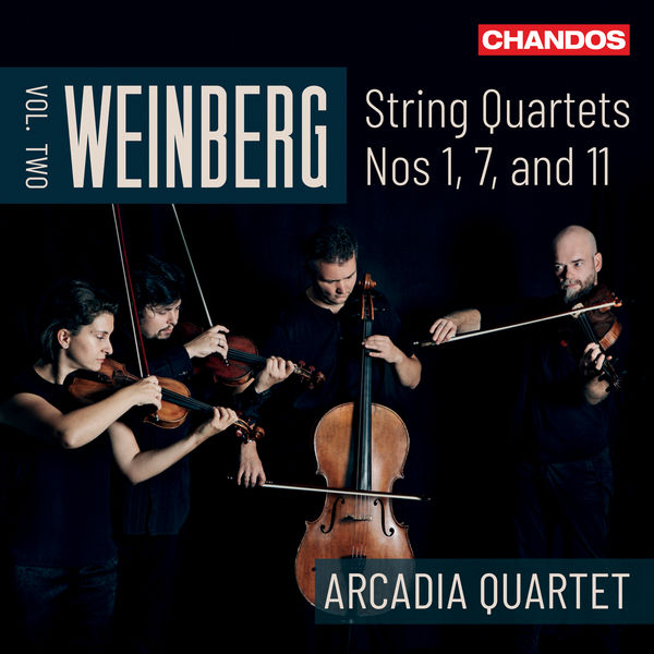 Arcadia Quartet|Weinberg: String Quartets Nos. 1, 7 & 11, Vol. 2