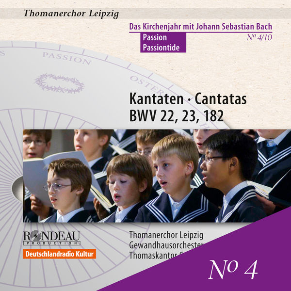 Ensemble Florilegium - The Liturgical Year with J.S. Bach (Vol. 4) : Cantatas for Passiontide, BWV 22, 23, 182 Ensemble Florilegium - The Liturgical Year with J.S. Bach (Vol. 4) : Cantatas for Passiontide, BWV 22, 23, 182