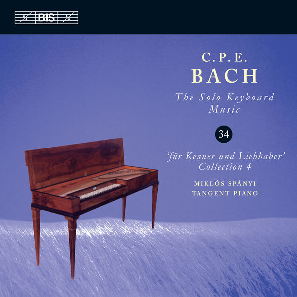 Miklós Spányi - C.P.E. Bach: The Solo Keyboard Music, Vol. 34 Miklós Spányi - C.P.E. Bach: The Solo Keyboard Music, Vol. 34