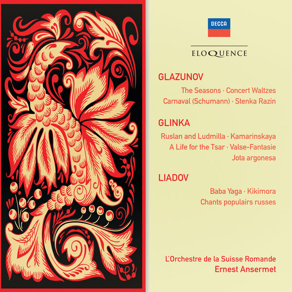 Orchestre De La Suisse Romande - Glazunov, Glinka, Liadov Orchestre De La Suisse Romande - Glazunov, Glinka, Liadov