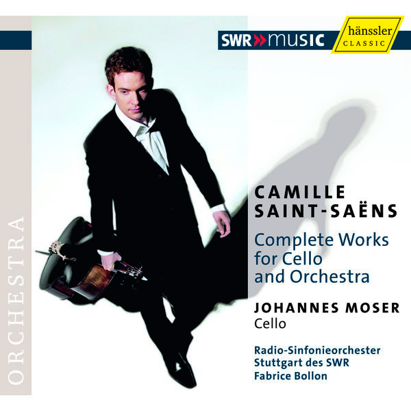 Johannes Moser|Saint-Saëns : Concertos Nos. 1 and 2, Suite in D minor, Allegro appassionato, Le Cygne Johannes Moser|Saint-Saëns : Concertos Nos. 1 and 2, Suite in D minor, Allegro appassionato, Le Cygne