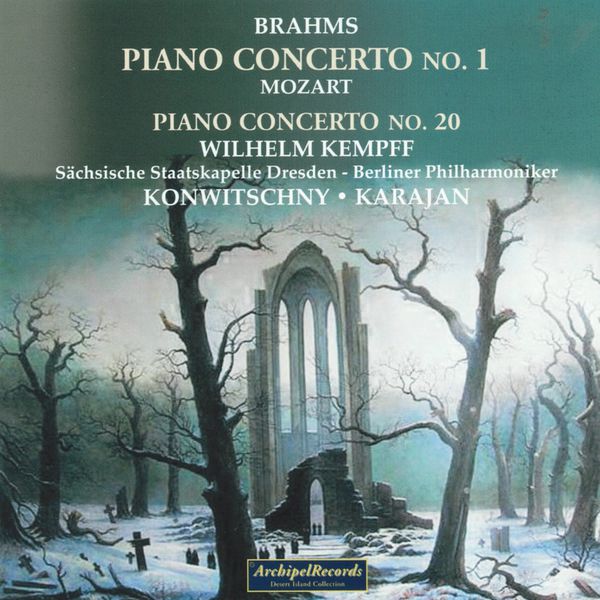 Berliner Philharmoniker - Johannes Brahms: Piano Concerto No. 1 - Wolfgang Amadeus Mozart: Piano Concerto No. 20 Berliner Philharmoniker - Johannes Brahms: Piano Concerto No. 1 - Wolfgang Amadeus Mozart: Piano Concerto No. 20