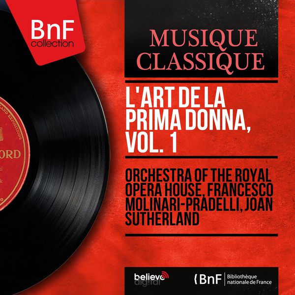 Royal Opera House Orchestra - L'art de la prima donna, vol. 1 (Mono Version) Royal Opera House Orchestra - L'art de la prima donna, vol. 1 (Mono Version)
