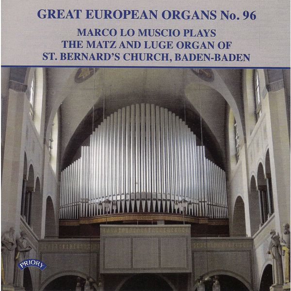 Marco Lo Muscio|Great European Organs, Vol. 96