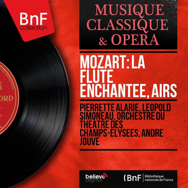 Pierrette Alarie|Mozart: La flûte enchantée, airs (Mono Version)