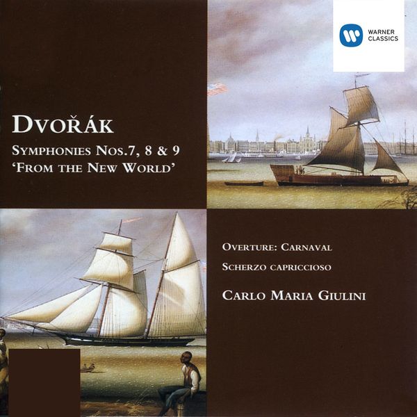 Carlo Maria Giulini|Dvořák: Symphonies Nos. 7, 8 & 9 "From the New World" - Carnival Overture - Scherzo capriccioso