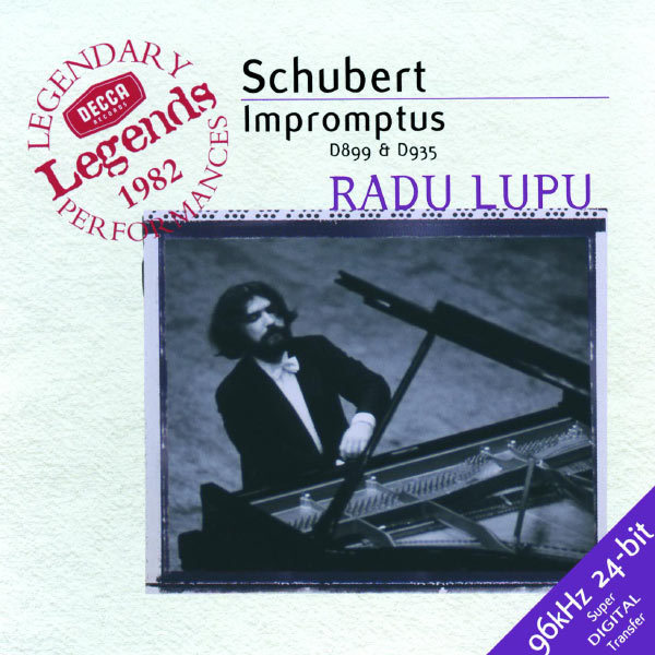 Radu Lupu|Schubert: Impromptus Opp.90 & 142