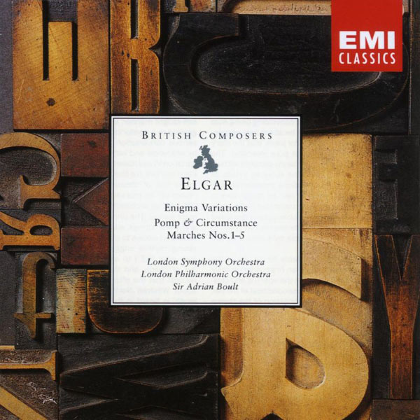 Sir Adrian Boult - Elgar: Enigma Variations, Pomp and Circumstance Marches Nos. 1-5 Sir Adrian Boult - Elgar: Enigma Variations, Pomp and Circumstance Marches Nos. 1-5
