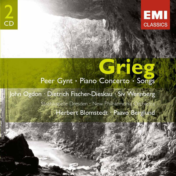 Herbert Blomstedt/Dietrich Fischer-Dieskau/John Ogdon - Grieg: Peer Gynt, Piano Concerto & Songs Herbert Blomstedt/Dietrich Fischer-Dieskau/John Ogdon - Grieg: Peer Gynt, Piano Concerto & Songs