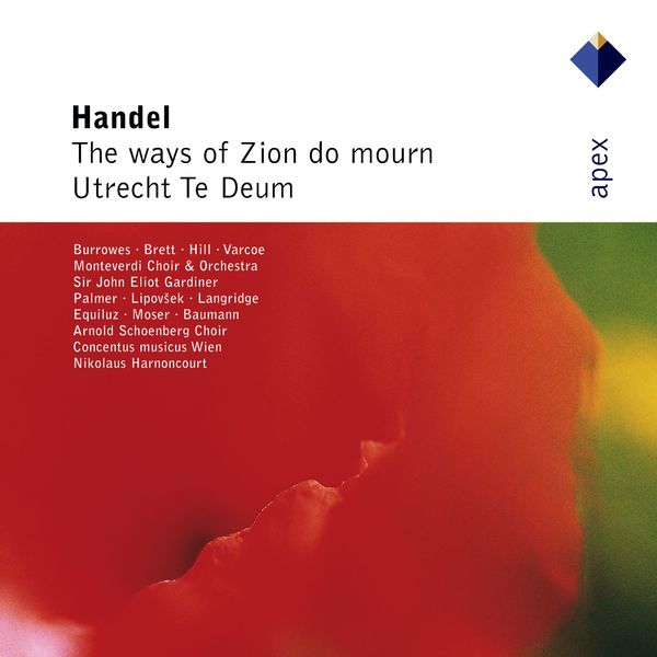 Concentus Musicus Wien|Handel : The Ways of Zion do Mourn & Te Deum, 'Utrecht'   (-  Apex)