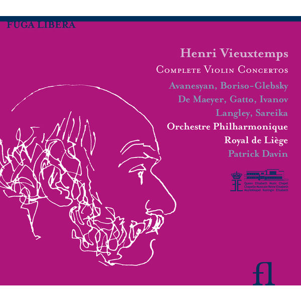 Patrick Davin - Henri Vieuxtemps : Concertos pour violon (Intégrale) Patrick Davin - Henri Vieuxtemps : Concertos pour violon (Intégrale)