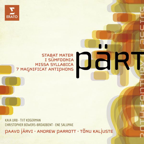 Arvo Pärt - Œuvres classiques du 20e siècle Arvo Pärt - Œuvres classiques du 20e siècle