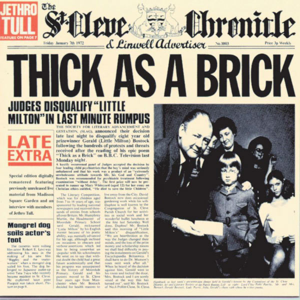 Jethro Tull|Thick as a Brick