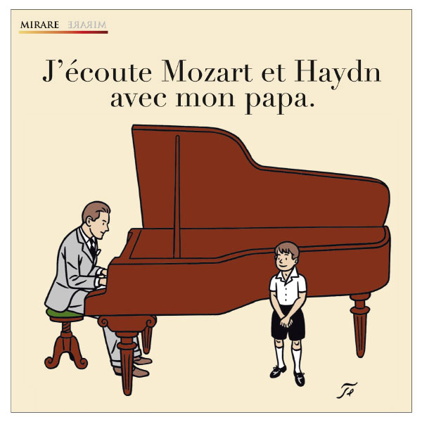 Iddo Bar-Shaï - J'écoute Mozart et Haydn avec mon papa Iddo Bar-Shaï - J'écoute Mozart et Haydn avec mon papa