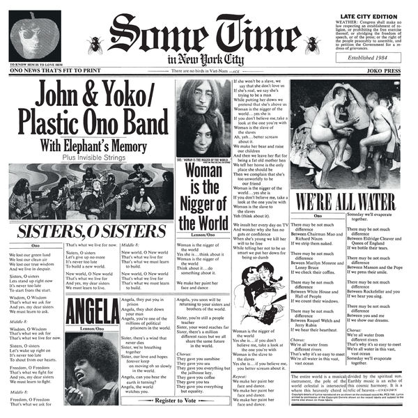 John Lennon - Sometime In New York City John Lennon - Sometime In New York City