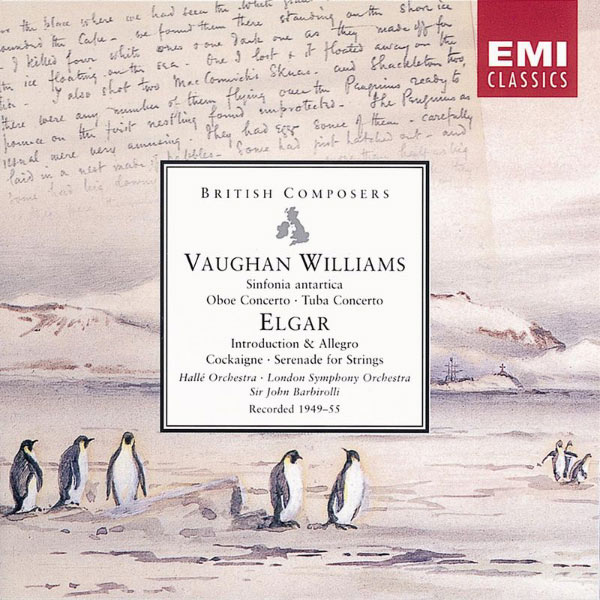 Sir John Barbirolli|Vaughan Williams: Sinfonia antartica etc/Elgar: Cockaigne etc