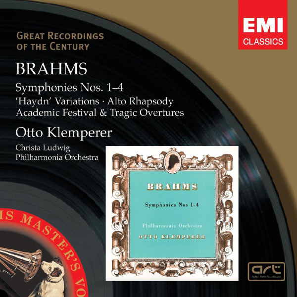 Otto Klemperer - Brahms: Symphonies Nos. 1-4 Otto Klemperer - Brahms: Symphonies Nos. 1-4