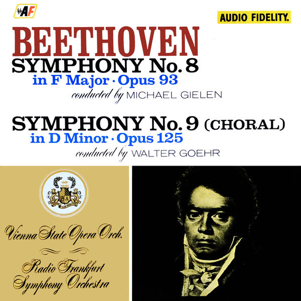 Ludwig van Beethoven|Beethoven Symphony No. 8 & No. 9 Ludwig van Beethoven|Beethoven Symphony No. 8 & No. 9
