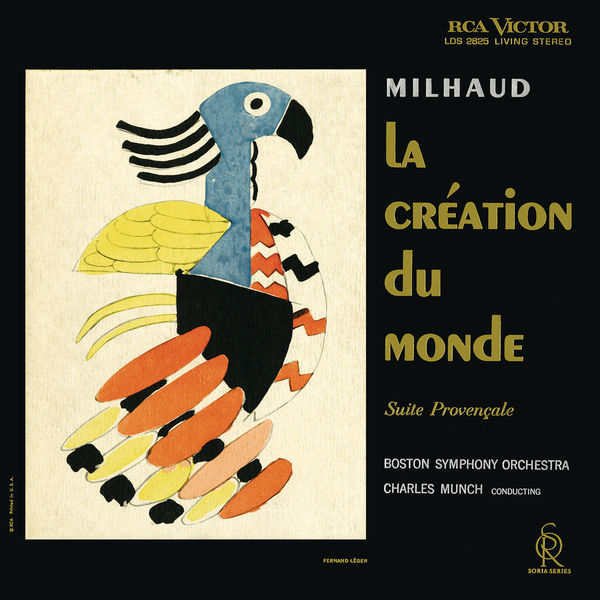 Charles Munch|Milhaud: Suite provencale, Op. 152b & La Création du monde, Op. 81a