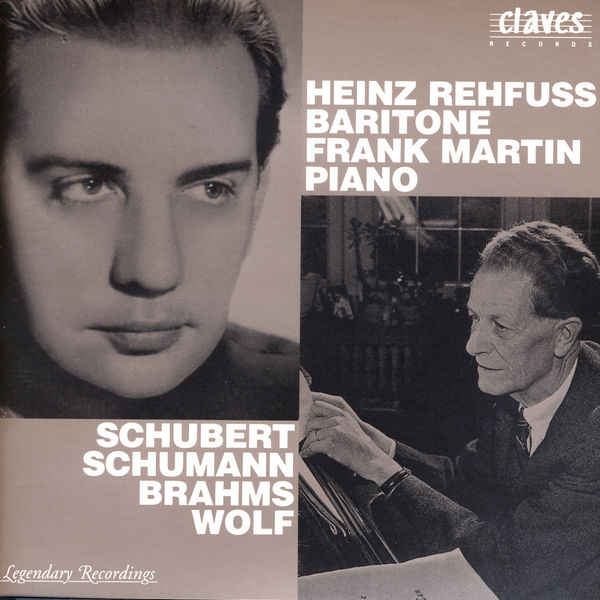 Heinz Rehfuss|Récital de lieder Heinz Rehfuss|Récital de lieder