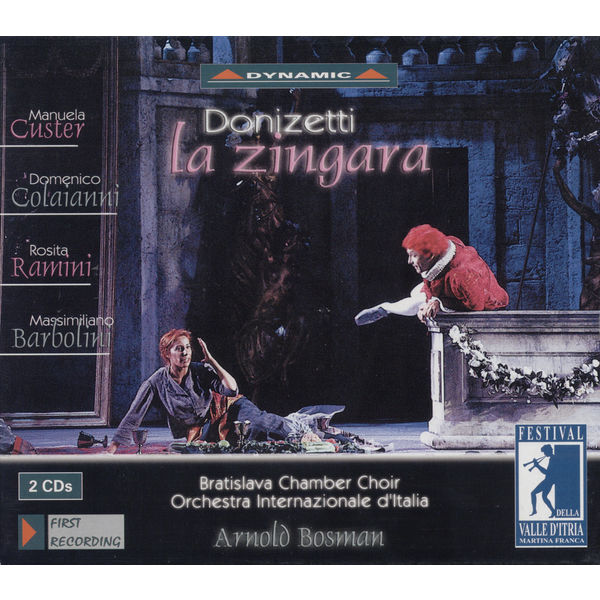 Manuela Custer|Donizetti: Zingara (La)