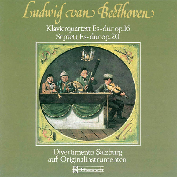 Divertimento Salzburg|Beethoven : Quartet for Piano and Strings, Op. 16 & Septet, Op. 20