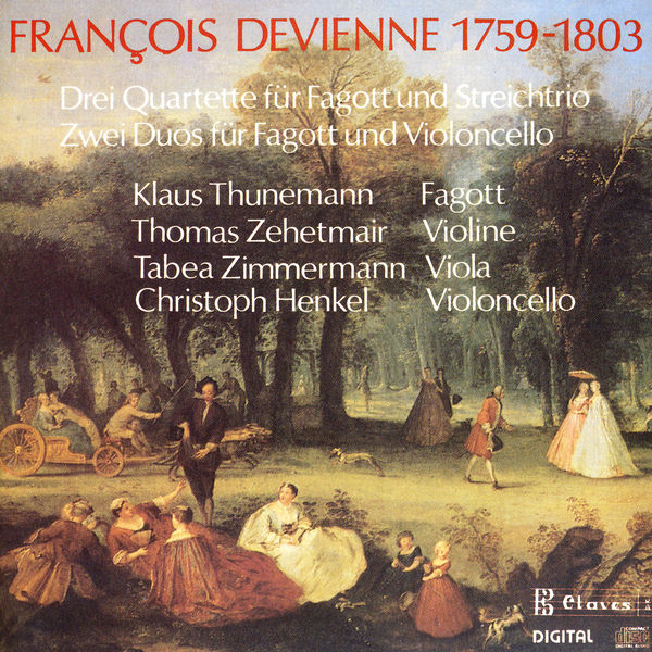 François Devienne|Devienne: Chamber Music for Bassoon & Strings François Devienne|Devienne: Chamber Music for Bassoon & Strings