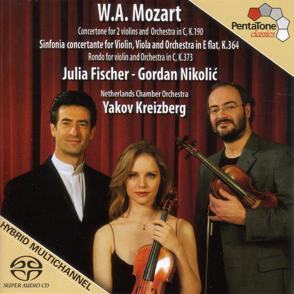 Julia Fischer - Mozart: Sinfonia Concertante, K. 364 / Concertone in C Major, K. 190 / Rondo in C Major, K. 373 Julia Fischer - Mozart: Sinfonia Concertante, K. 364 / Concertone in C Major, K. 190 / Rondo in C Major, K. 373