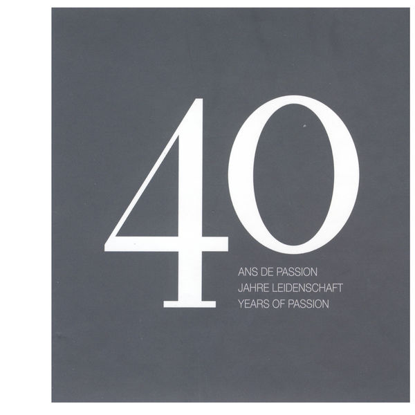 Various Artists - 40 years of passion Various Artists - 40 years of passion