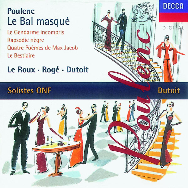 Pascal Rogé - Poulenc: Le bal masqué/Chamber Works Pascal Rogé - Poulenc: Le bal masqué/Chamber Works