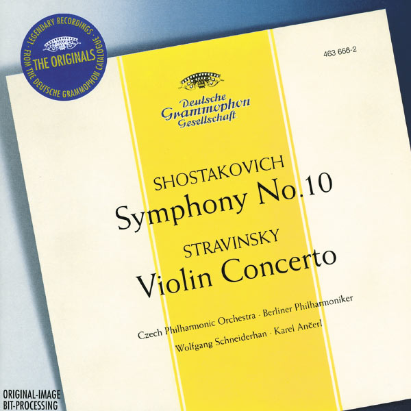 Stravinsky Violin Concerto in D / Shostakovich Symphony No.10, Op.93