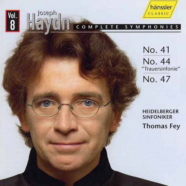 Thomas Fey|HAYDN, J.: Symphonies, Vol.  8 (Fey) - Nos. 41, 44, 47 (Franz Joseph Haydn)