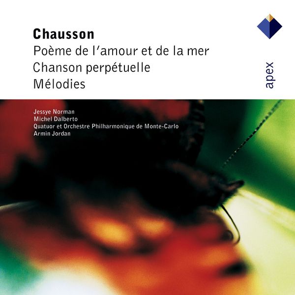 Jessye Norman|Chausson: Poème de l'amour et de la mer; Chanson perpétuelle; Mélodies - Apex Jessye Norman|Chausson: Poème de l'amour et de la mer; Chanson perpétuelle; Mélodies - Apex