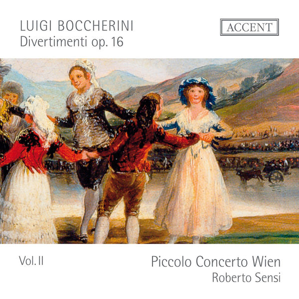 Picccolo Concerto Wien|Boccherini: Divertimenti Op. 16, Vol. 2 (Luigi Boccherini) Picccolo Concerto Wien|Boccherini: Divertimenti Op. 16, Vol. 2 (Luigi Boccherini)