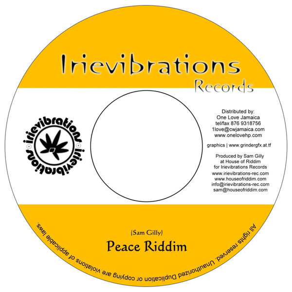 Various Artists - Irievibrations: Peace Riddim Selection Various Artists - Irievibrations: Peace Riddim Selection