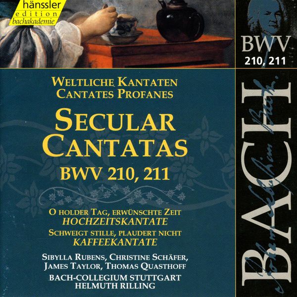 Helmuth Rilling - BACH, J.S.: Secular Cantatas, BWV 210-211 Helmuth Rilling - BACH, J.S.: Secular Cantatas, BWV 210-211