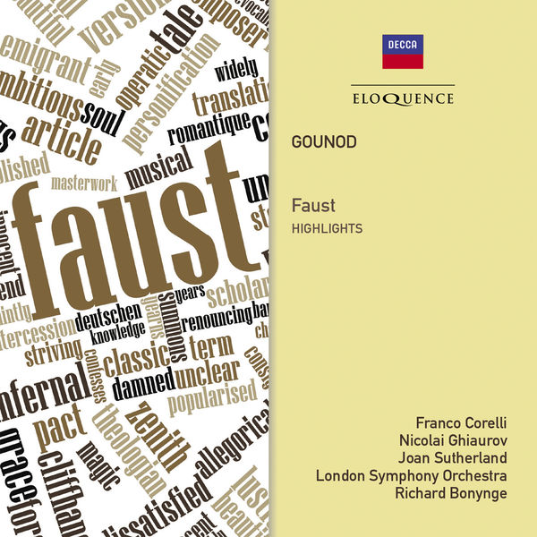 Richard Bonynge|Gounod: Faust - Highlights Richard Bonynge|Gounod: Faust - Highlights
