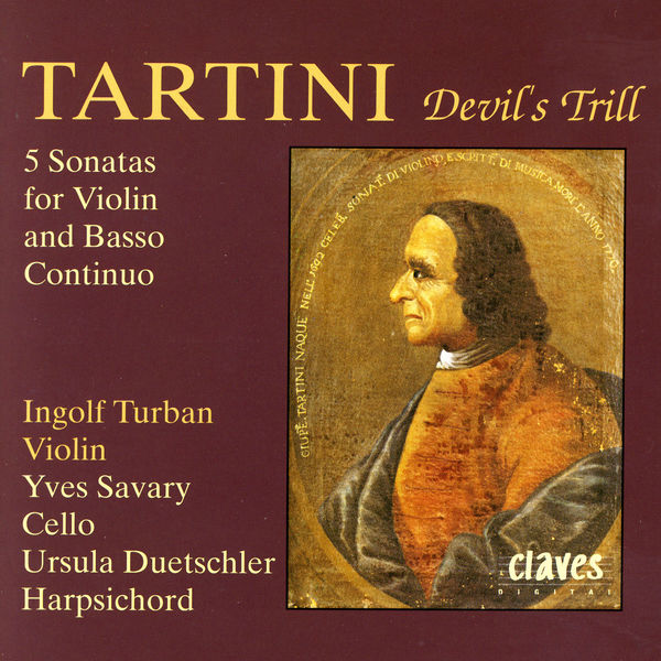 Ingolf Turban - Tartini: Five Sonatas for Violin & Basso Continuo Ingolf Turban - Tartini: Five Sonatas for Violin & Basso Continuo