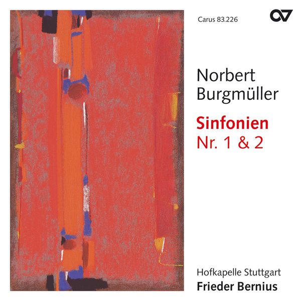 Frieder Bernius - Burgmuller: Symphonies Nos. 1 & 2 Frieder Bernius - Burgmuller: Symphonies Nos. 1 & 2