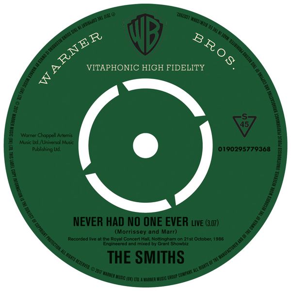 The Smiths - Never Had No One Ever (Live) The Smiths - Never Had No One Ever (Live)